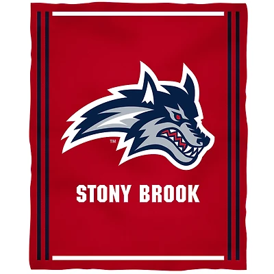 Stony Brook Seawolves 36'' x 48'' Children's Mascot Plush Blanket