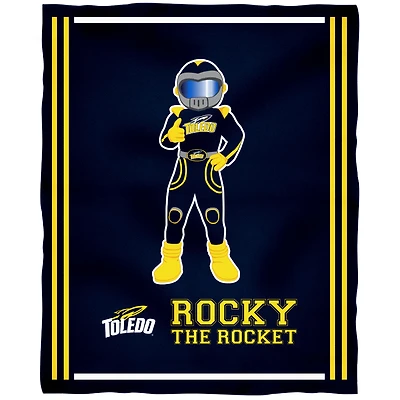 Toledo Rockets 36'' x 48'' Children's Mascot Plush Blanket