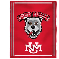 New Mexico Lobos 36'' x 48'' Children's Mascot Plush Blanket