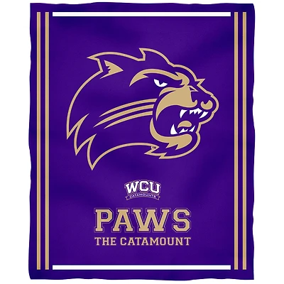 Western Carolina Catamounts 36'' x 48'' Children's Mascot Plush Blanket