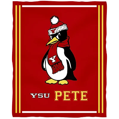 Youngstown State Penguins 36'' x 48'' Children's Mascot Plush Blanket