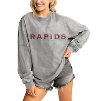 Women's Gameday Couture Gray Colorado Rapids Faded Wash Pullover Sweatshirt