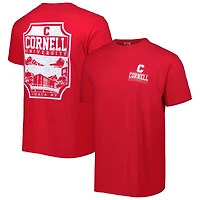 Men's Red Cornell Big Red Logo Campus Icon T-Shirt