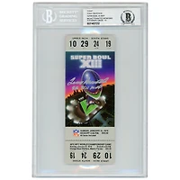Terry Bradshaw Pittsburgh Steelers Autographed Ticket from January 21 1979 with "SB XIII MVP" Inscription - Beckett/Fanatics Witnessed 10