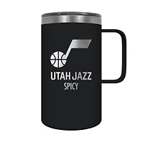 Utah Jazz 18oz. Personalized Hustle Travel Mug