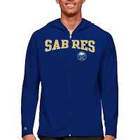 Men's Antigua Royal Buffalo Sabres Legacy Full-Zip Hoodie