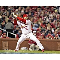 Albert Pujols St. Louis Cardinals Autographed 16" x 20" Hitting Stance Horizontal Photograph