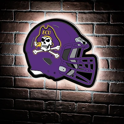 ECU Pirates LED Wall Helmet