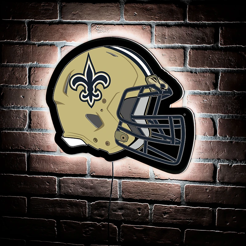 New Orleans Saints LED Wall Helmet