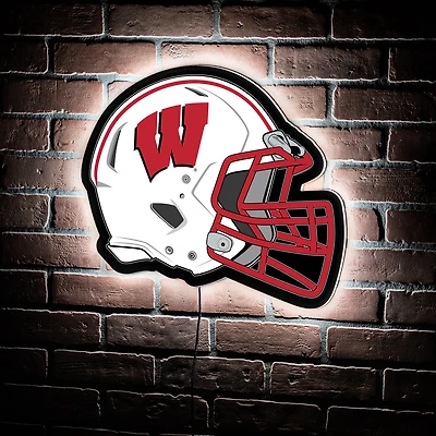 Wisconsin Badgers LED Wall Helmet
