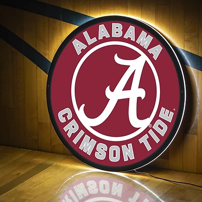 Alabama Crimson Tide LED XL Round Wall Décor
