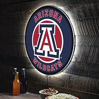 Arizona Wildcats LED XL Round Wall Décor