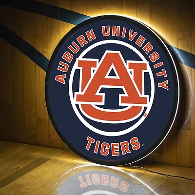 Auburn Tigers LED XL Round Wall Décor
