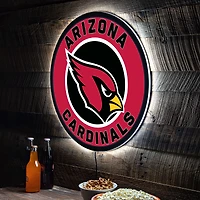 Arizona Cardinals LED XL Round Wall Décor