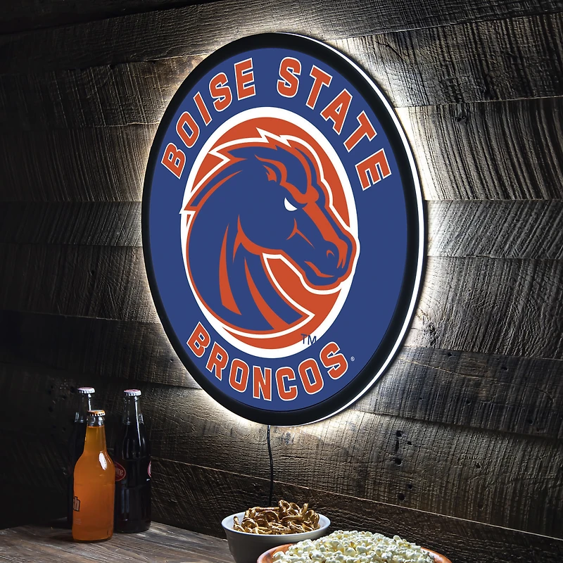 Boise State Broncos LED XL Round Wall Décor