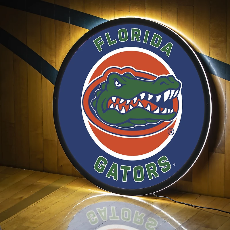Florida Gators LED XL Round Wall Décor