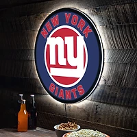 New York Giants LED XL Round Wall Décor