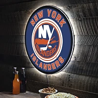 New York Islanders LED XL Round Wall Décor