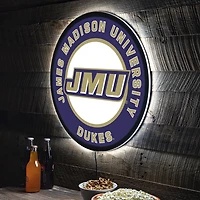 James Madison Dukes LED XL Round Wall Décor