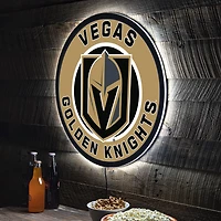 Vegas Golden Knights LED XL Round Wall Décor