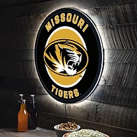 Missouri Tigers LED XL Round Wall Décor
