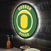 Oregon Ducks LED XL Round Wall Décor