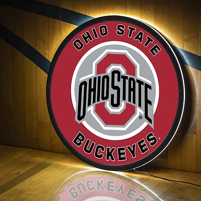 Ohio State Buckeyes LED XL Round Wall Décor