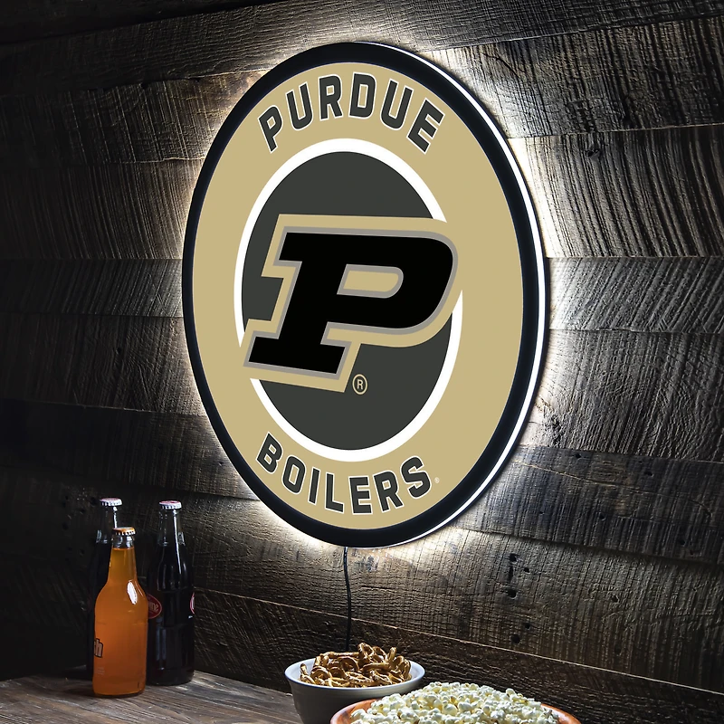 Purdue Boilermakers LED XL Round Wall Décor