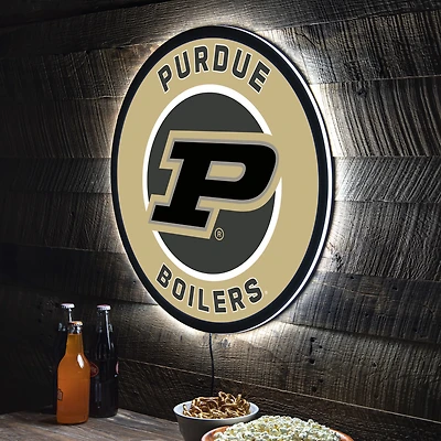 Purdue Boilermakers LED XL Round Wall Décor