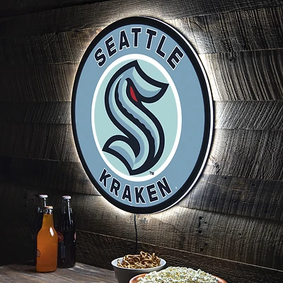 Seattle Kraken LED XL Round Wall Décor