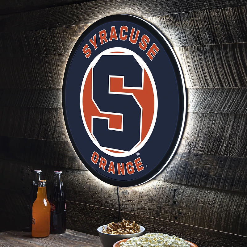 Syracuse Orange LED XL Round Wall Décor