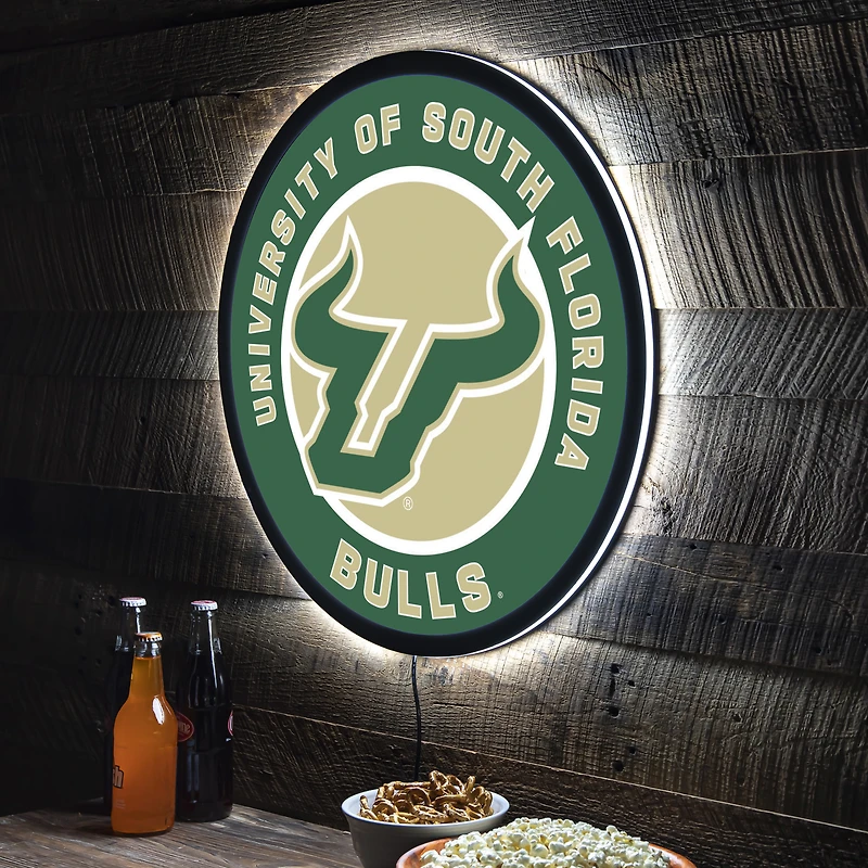 South Florida Bulls LED XL Round Wall Décor