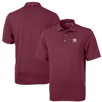 Men's Cutter & Buck Maroon Morehouse Maroon Tigers Virtue Eco Pique Recycled Polo