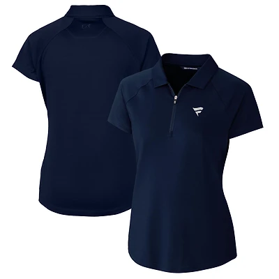 Women's Cutter & Buck Navy Fanatics Corporate Forge Stretch Polo