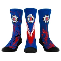 Youth Rock Em Socks LA Clippers Three-Pack Crew Socks Set