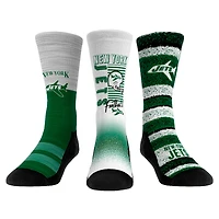 Youth Rock Em Socks New York Jets Throwback Three-Pack Crew Sock Set