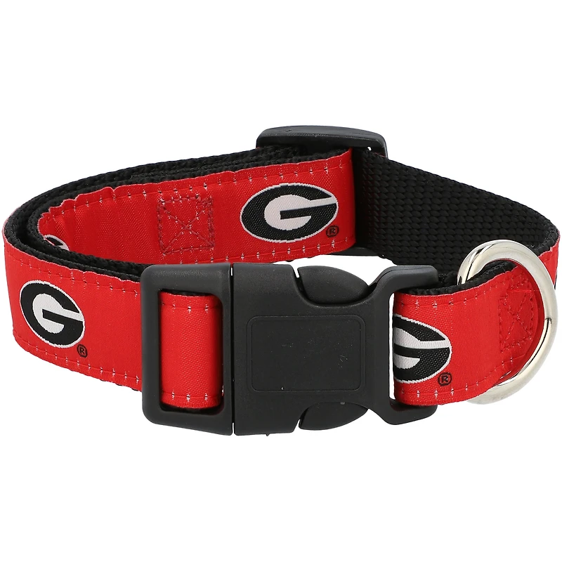 Georgia Bulldogs 1" Regular Dog Collar