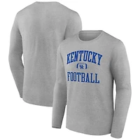 Men's Gray Kentucky Wildcats First Sprint Team Long Sleeve T-Shirt