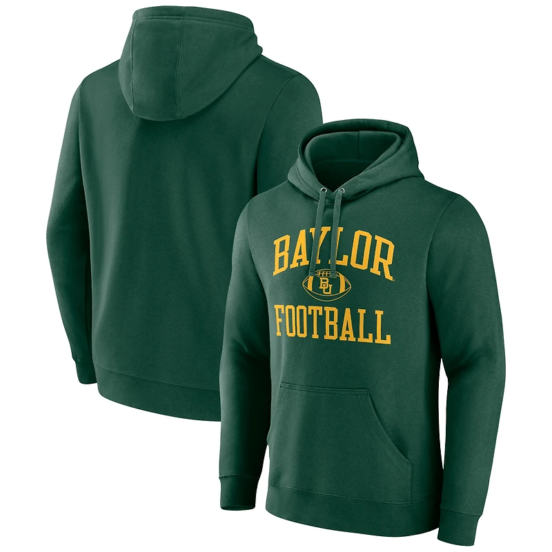 Men's Green Baylor Bears Neutral Zone Team Pullover Hoodie