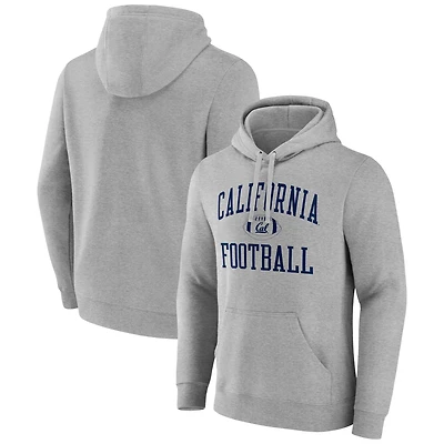 Men's Gray Cal Bears First Sprint Team Pullover Hoodie