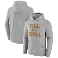 Men's Gray Texas Longhorns First Sprint Team Pullover Hoodie