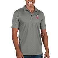 Men's Antigua Steel USMNT Spark Polo