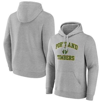 Men's Gray Portland Timbers Heart and Soul Pullover Hoodie