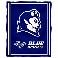 Central Connecticut State Blue Devils 36'' x 48'' Children's Mascot Plush Blanket