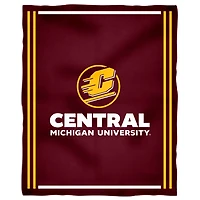 Cent. Michigan Chippewas 36'' x 48'' Children's Mascot Plush Blanket