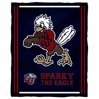 Liberty Flames 36'' x 48'' Children's Mascot Plush Blanket