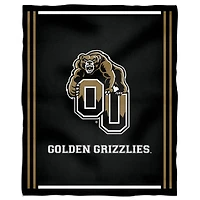 Oakland Golden Grizzlies 36'' x 48'' Children's Mascot Plush Blanket