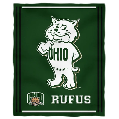 Ohio Bobcats 36'' x 48'' Children's Mascot Plush Blanket
