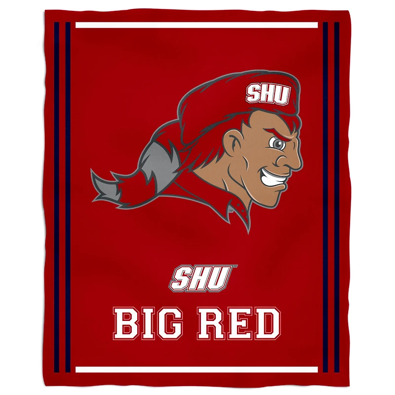 Sacred Heart Pioneers 36'' x 48'' Children's Mascot Plush Blanket