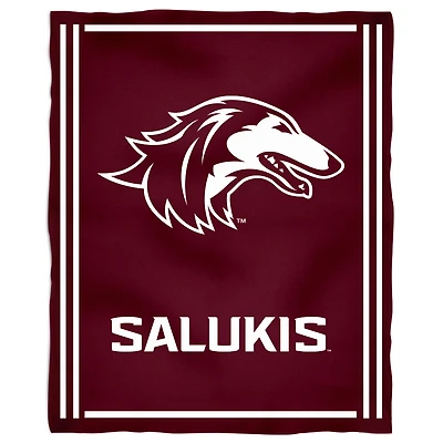 Southern Illinois Salukis 36'' x 48'' Children's Mascot Plush Blanket